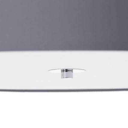 Brilliant - Πλαφονιέρα οροφής ANDRIA 3xE27/60W/230V διάμετρος 60 cm ανθρακί