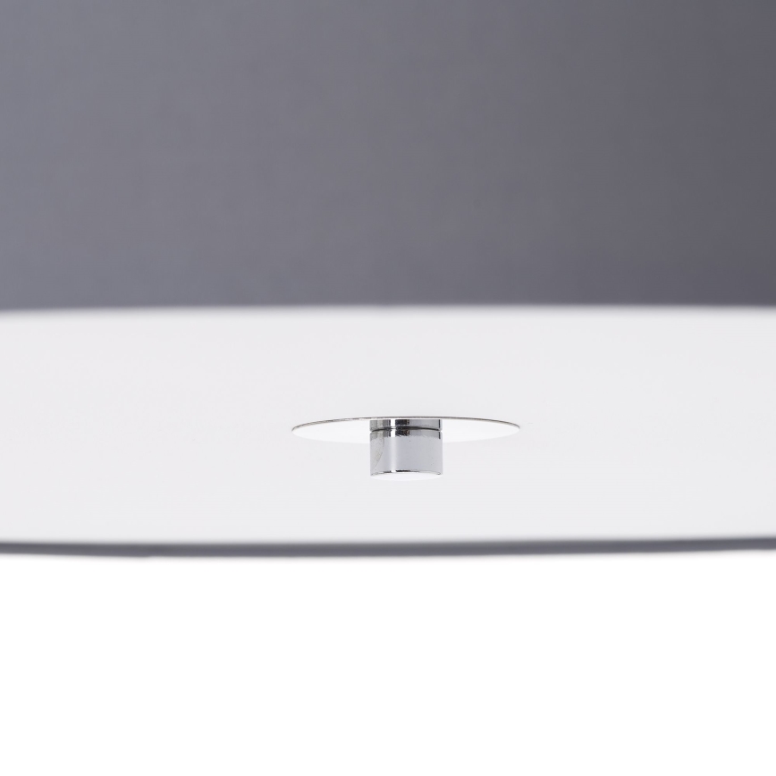 Brilliant - Πλαφονιέρα οροφής ANDRIA 3xE27/60W/230V διάμετρος 60 cm ανθρακί
