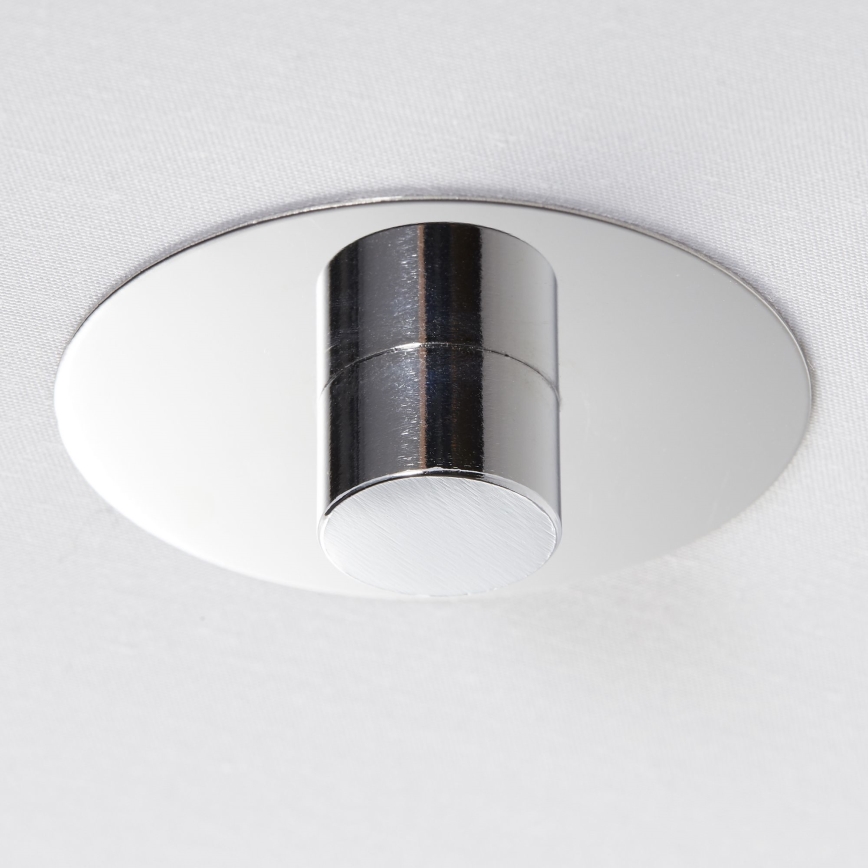 Brilliant - Πλαφονιέρα οροφής ANDRIA 3xE27/60W/230V διάμετρος 60 cm ανθρακί