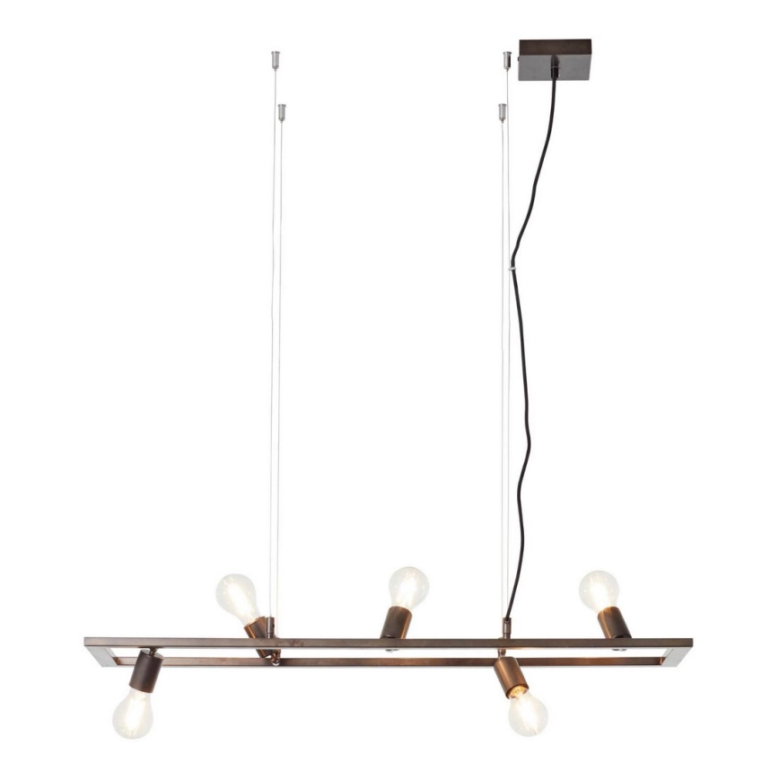 Brilliant - Πολύφωτο σε σχοινί KALLA 5xE27/40W/230V
