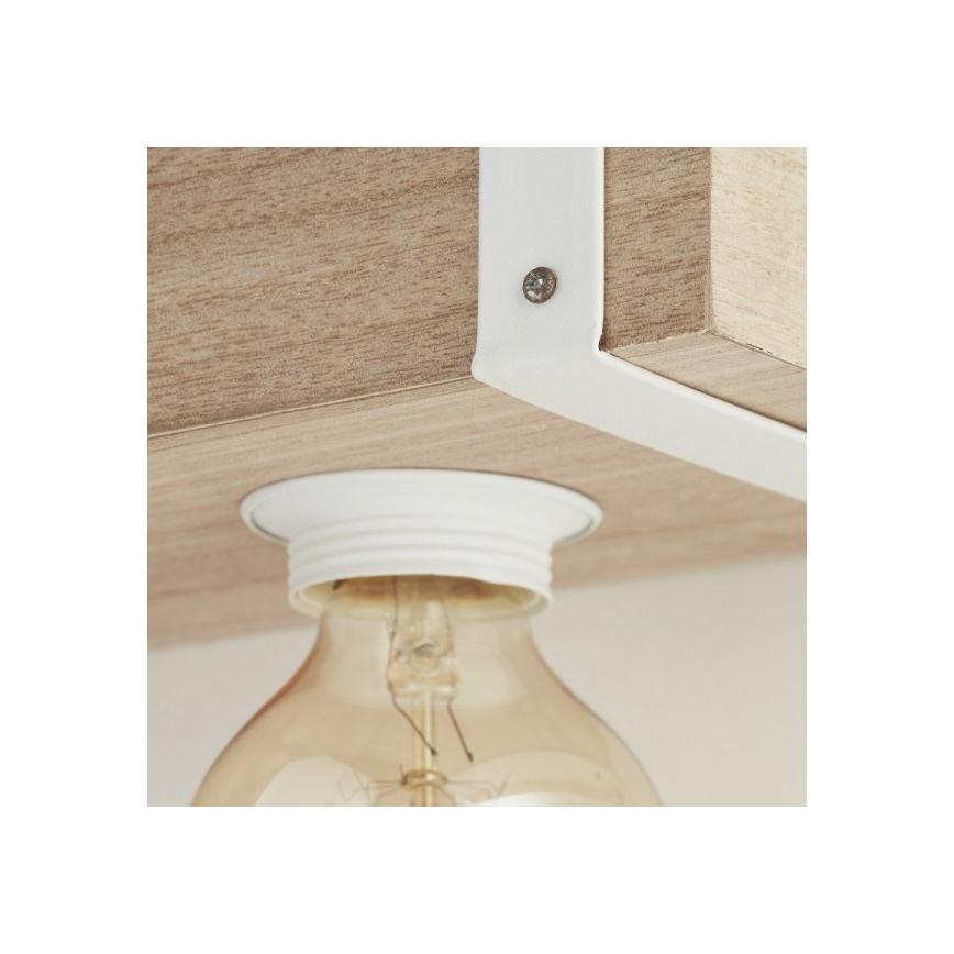 Brilliant - Πολύφωτο σε σχοινί WHITEWOOD 5xE27/30W/230V