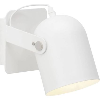 Brilliant - Προβολέας τοίχου YAN 1xE27/40W/230V λευκό