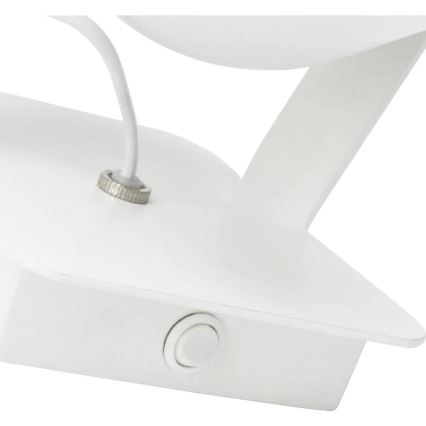 Brilliant - Προβολέας τοίχου YAN 1xE27/40W/230V λευκό