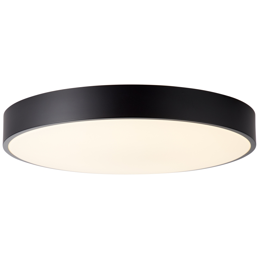 Brilliant - Ρυθμιζόμενο φωτιστικό οροφής SLIMLINE LED/60W/230V 3000-6500K Ø49 cm μαύρο + τηλεχειριστήριο