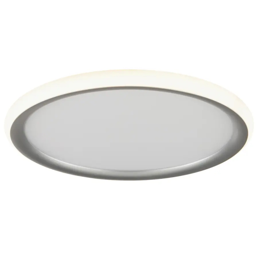 Brilliant - Ρυθμιζόμενο LED φωτιστικό οροφής CARLOZ LED/16W/230V Ø 30 cm λευκό/ γκρι