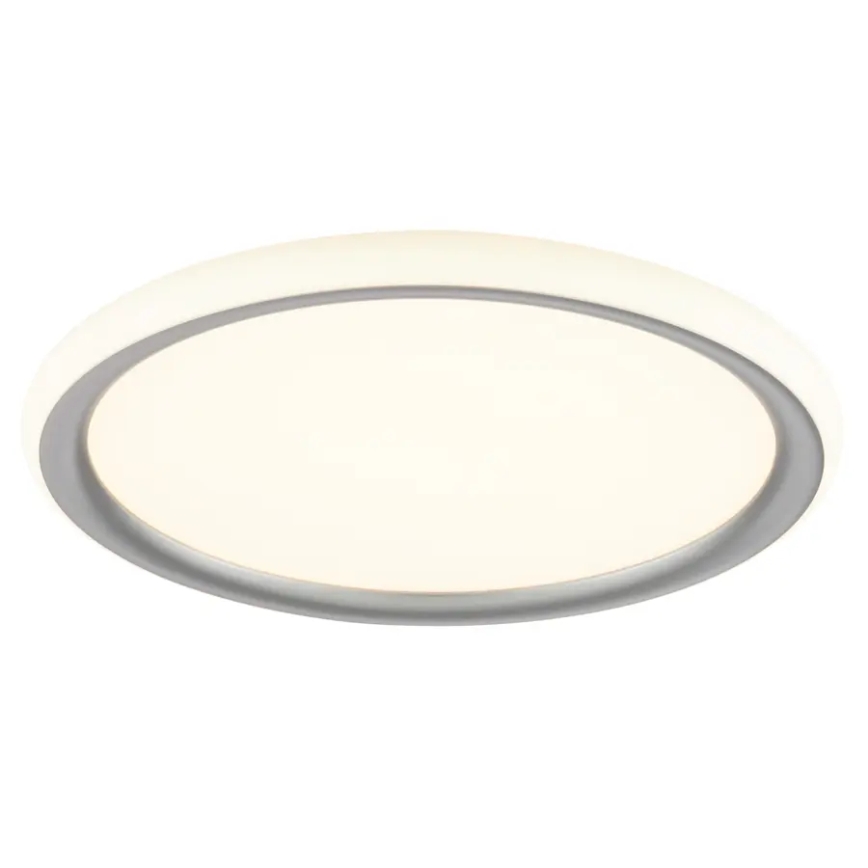 Brilliant - Ρυθμιζόμενο LED φωτιστικό οροφής CARLOZ LED/16W/230V Ø 30 cm λευκό/ γκρι