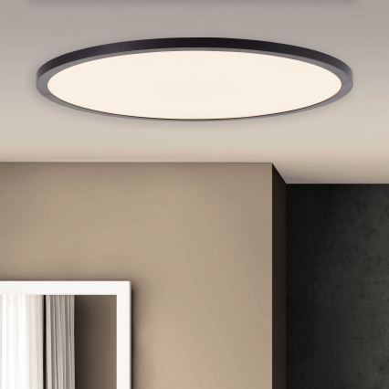 Brilliant - Ρυθμιζόμενο φωτιστικό οροφής LED TUCO LED/33W/230V 3000-6500K διάμ. 50 cm μαύρο + τηλεχειριστήριο