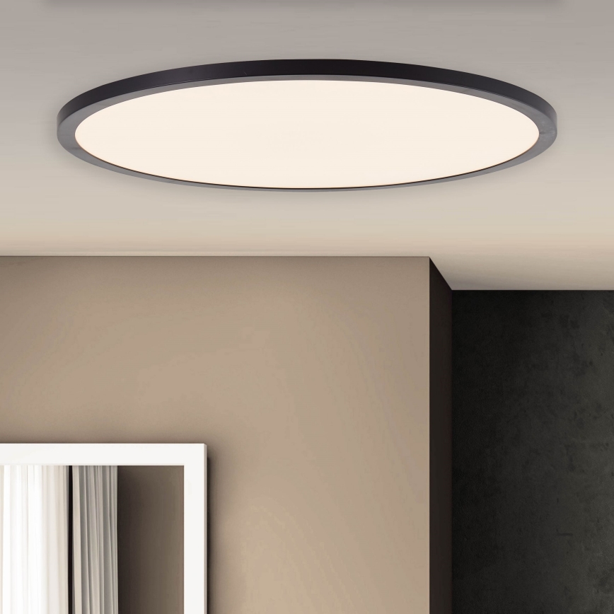 Brilliant - Ρυθμιζόμενο φωτιστικό οροφής LED TUCO LED/33W/230V 3000-6500K διάμ. 50 cm μαύρο + τηλεχειριστήριο