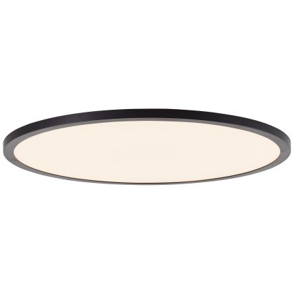 Brilliant - Ρυθμιζόμενο φωτιστικό οροφής LED TUCO LED/33W/230V 3000-6500K διάμ. 50 cm μαύρο + τηλεχειριστήριο