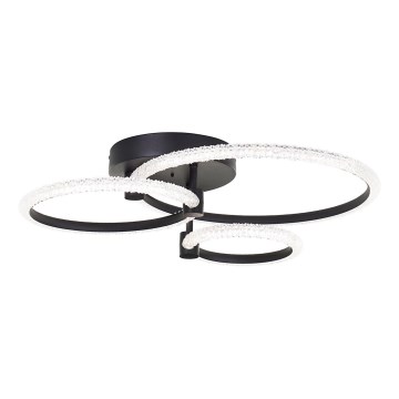 Brilliant - Ρυθμιζόμενο φωτιστικό οροφής AYDIN LED/34W/230V 3000-6500K μαύρο + τηλεχειριστήριο