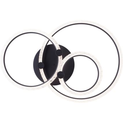 Brilliant - Ρυθμιζόμενο φωτιστικό οροφής AYDIN LED/34W/230V 3000-6500K μαύρο + τηλεχειριστήριο
