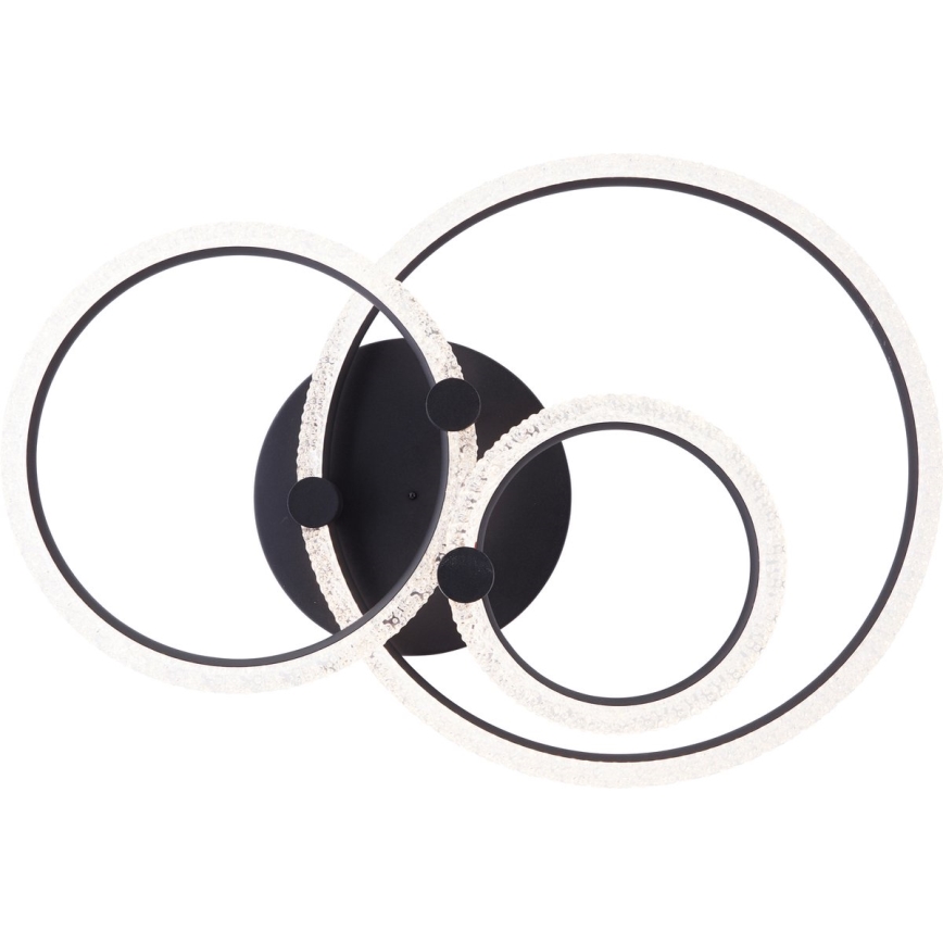 Brilliant - Ρυθμιζόμενο φωτιστικό οροφής AYDIN LED/34W/230V 3000-6500K μαύρο + τηλεχειριστήριο