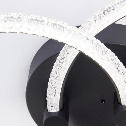 Brilliant - Ρυθμιζόμενο φωτιστικό οροφής AYDIN LED/34W/230V 3000-6500K μαύρο + τηλεχειριστήριο