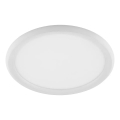 Brilliant - Ρυθμιζόμενο φωτιστικό οροφής LED CARLOZ LED/16W/230V διάμ. 30 cm λευκό