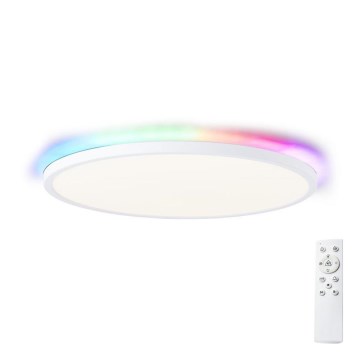Brilliant - Ρυθμιζόμενο φωτιστικό οροφής LED RGBW SALTERY LED/22W/230V 3000-6500K με τηλεχειριστήριο