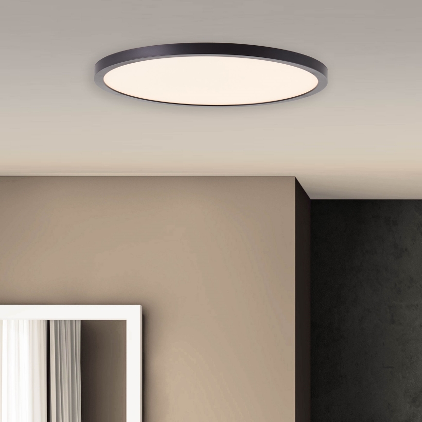 Brilliant - Ρυθμιζόμενο φωτιστικό οροφής LED TUCO LED/20W/230V Ø 29,5 cm μαύρο
