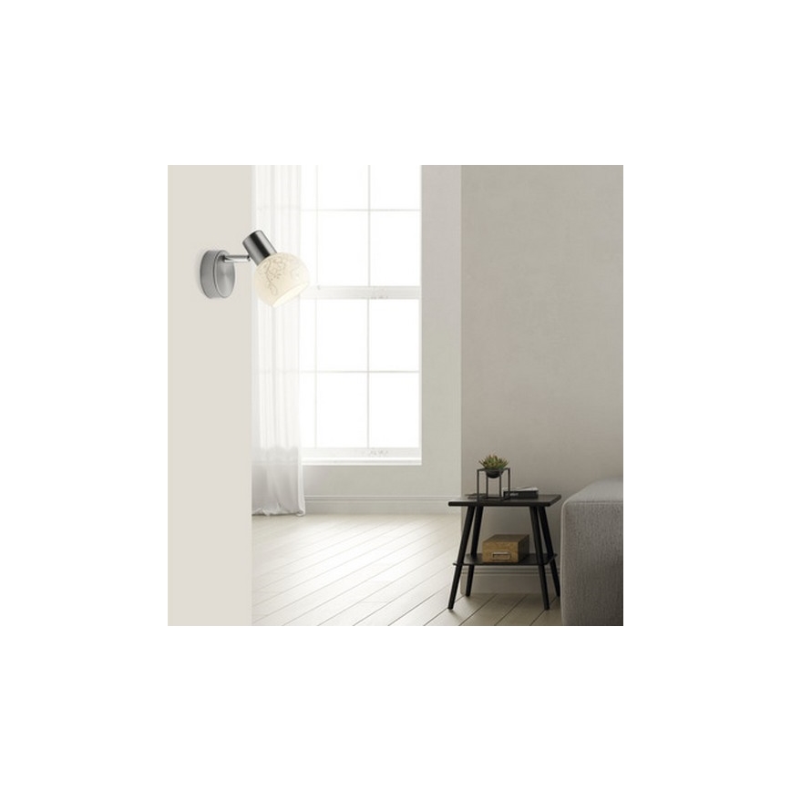 Brilliant - Σποτ τοίχου BONA 1xE14/40W/230V