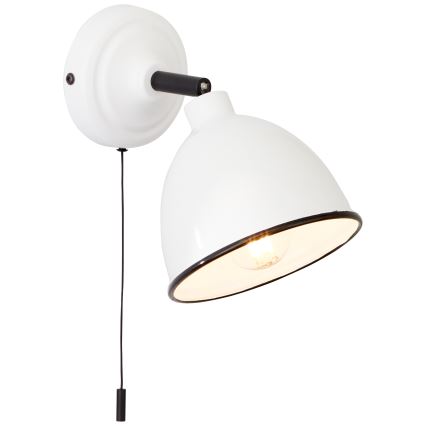 Brilliant - Σποτ τοίχου TELIO 1xE14/28W/230V λευκό