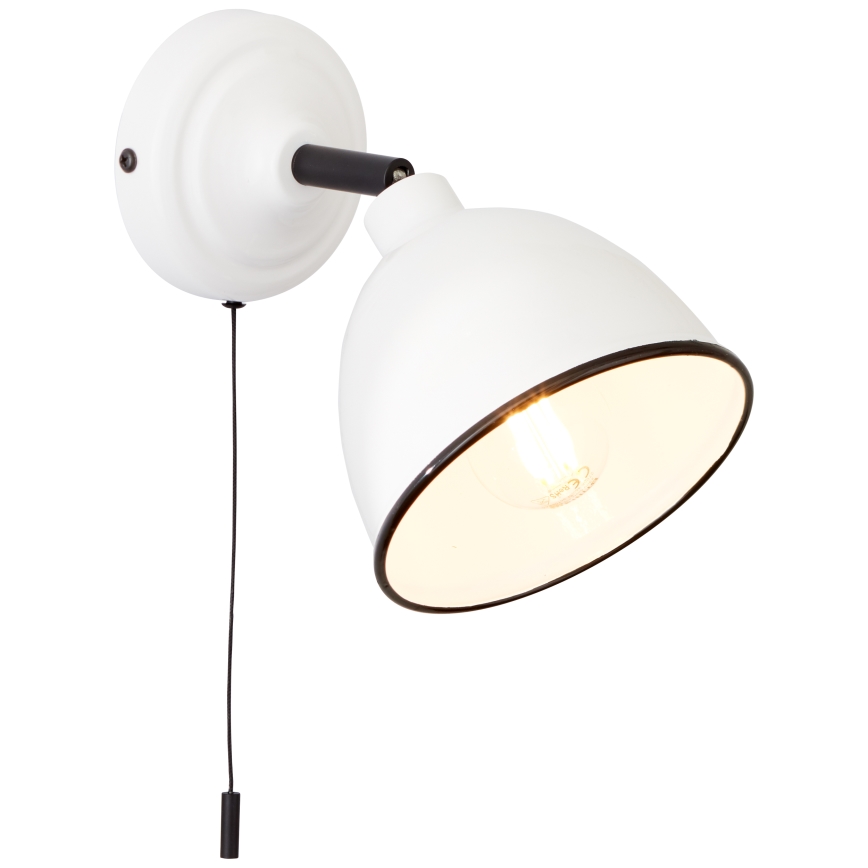 Brilliant - Σποτ τοίχου TELIO 1xE14/28W/230V λευκό