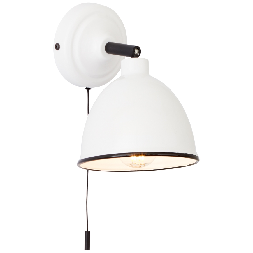 Brilliant - Σποτ τοίχου TELIO 1xE14/28W/230V λευκό