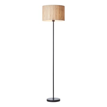 Brilliant - Φωτιστικό δαπέδου WIMEA 1xE27/52W/230V μαύρο/μπεζ