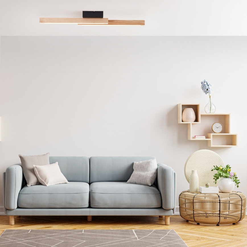Brilliant - Φωτιστικό οροφής LED ARION LED/14W/230V πεύκο
