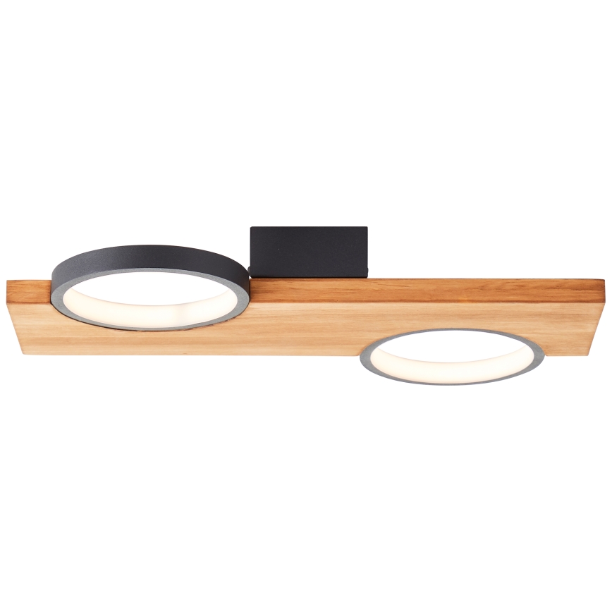 Brilliant - Φωτιστικό οροφής LED CHEESY LED/14W/230V πεύκο - FSC πιστοποιημένο