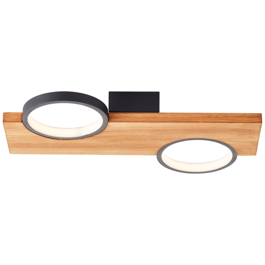 Brilliant - Φωτιστικό οροφής LED CHEESY LED/14W/230V πεύκο - FSC πιστοποιημένο