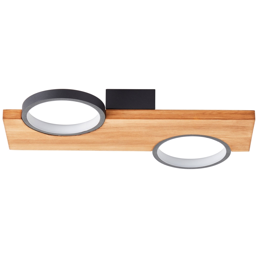 Brilliant - Φωτιστικό οροφής LED CHEESY LED/14W/230V πεύκο - FSC πιστοποιημένο