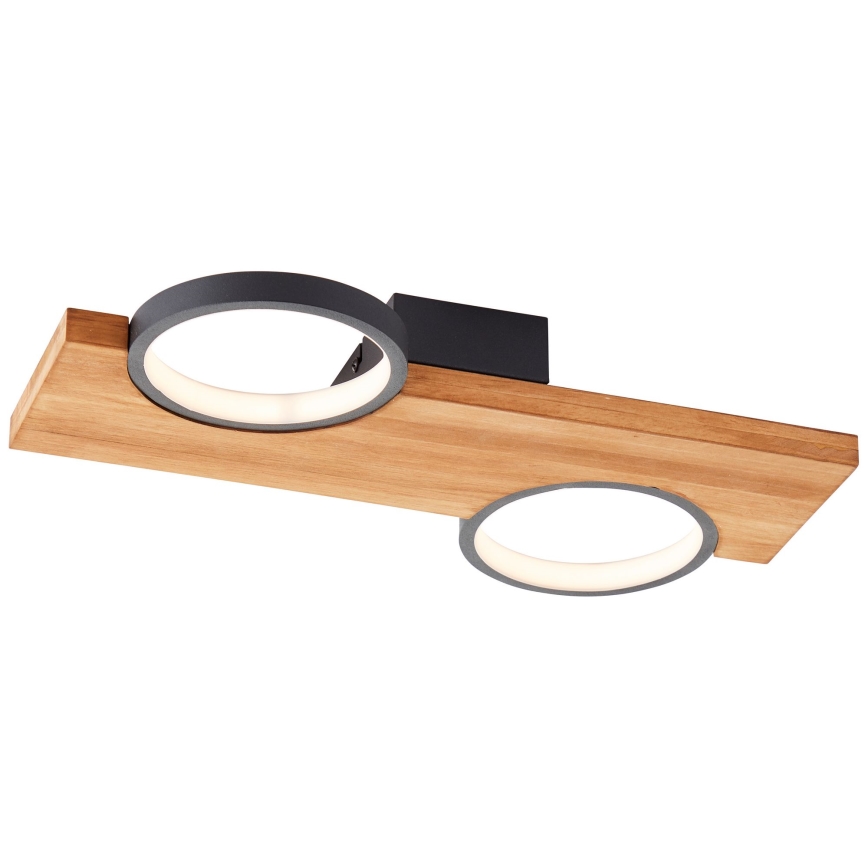 Brilliant - Φωτιστικό οροφής LED CHEESY LED/14W/230V πεύκο - FSC πιστοποιημένο