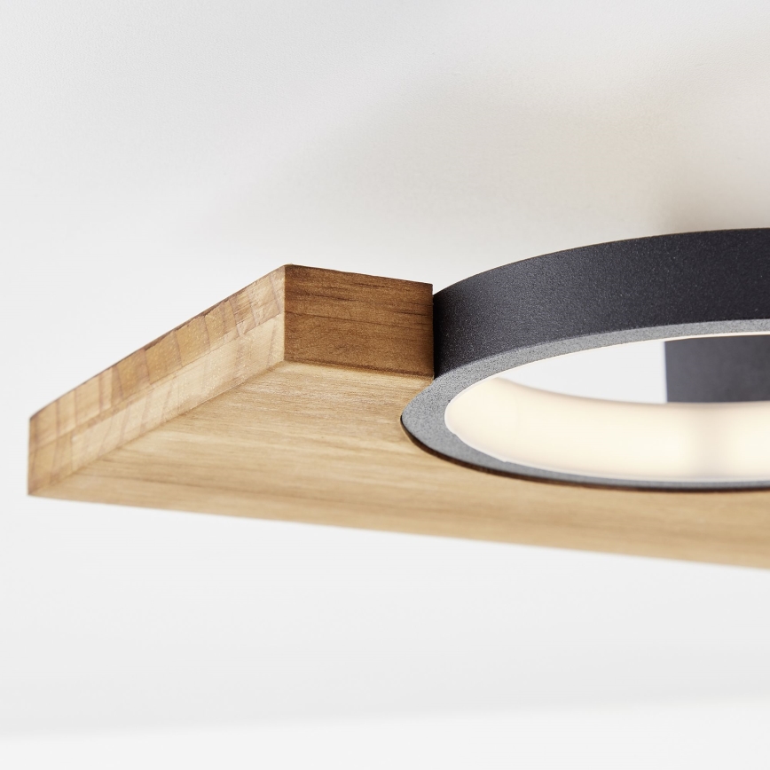 Brilliant - Φωτιστικό οροφής LED CHEESY LED/14W/230V πεύκο - FSC πιστοποιημένο
