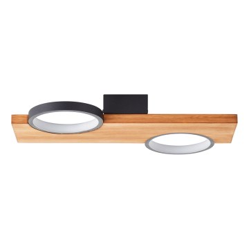 Brilliant - Φωτιστικό οροφής LED CHEESY LED/14W/230V πεύκο - FSC πιστοποιημένο