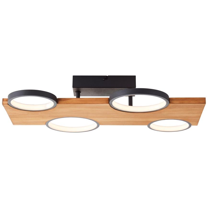 Brilliant - Φωτιστικό οροφής LED CHEESY LED/28W/230V πεύκο - FSC πιστοποιημένο