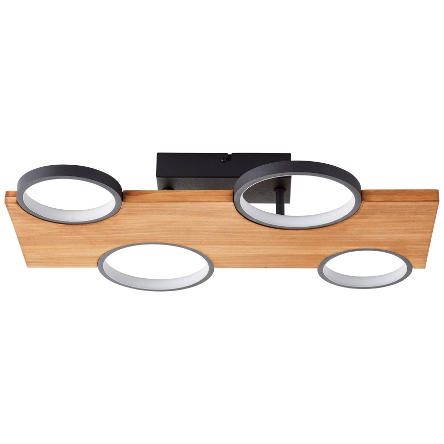 Brilliant - Φωτιστικό οροφής LED CHEESY LED/28W/230V πεύκο - FSC πιστοποιημένο