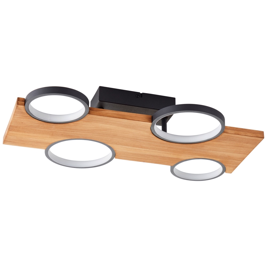 Brilliant - Φωτιστικό οροφής LED CHEESY LED/28W/230V πεύκο - FSC πιστοποιημένο