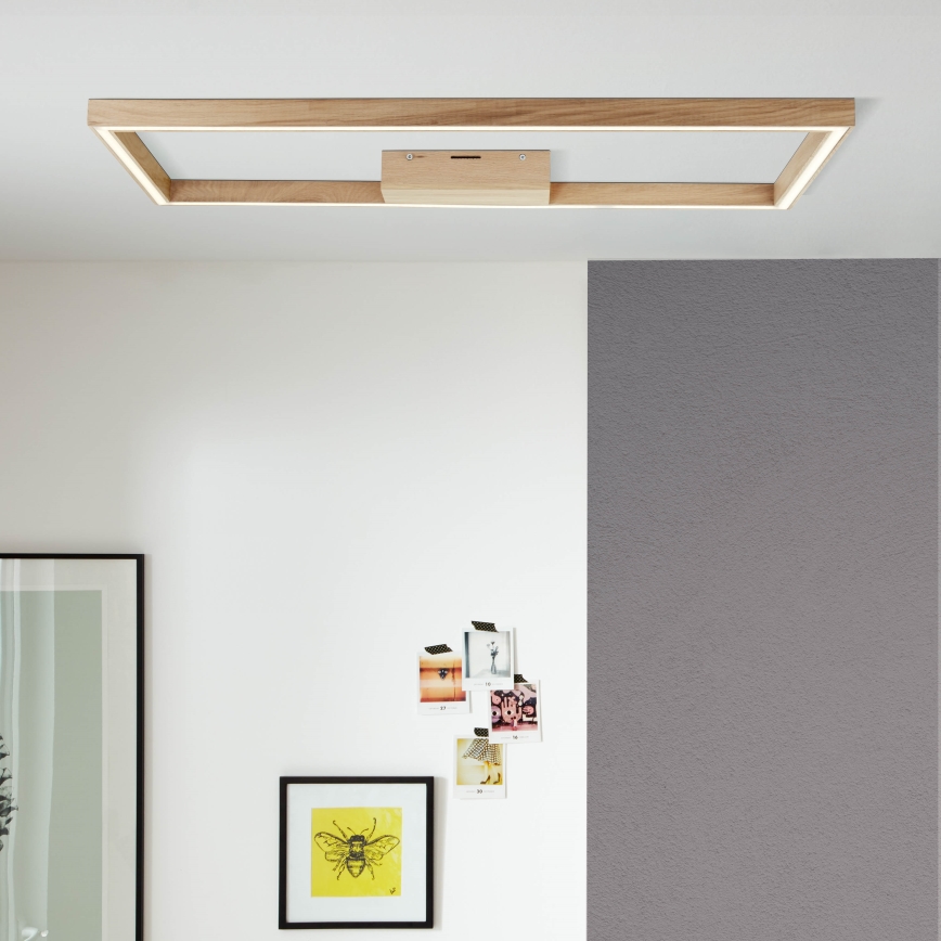 Brilliant - Φωτιστικό οροφής LED DELGROSSO LED/24W/230V 3000K δρυς