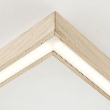 Brilliant - Φωτιστικό οροφής LED DELGROSSO LED/24W/230V 3000K δρυς