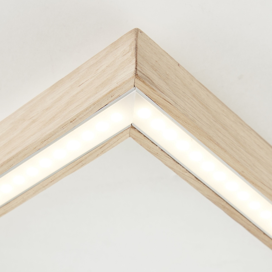 Brilliant - Φωτιστικό οροφής LED DELGROSSO LED/24W/230V 3000K δρυς