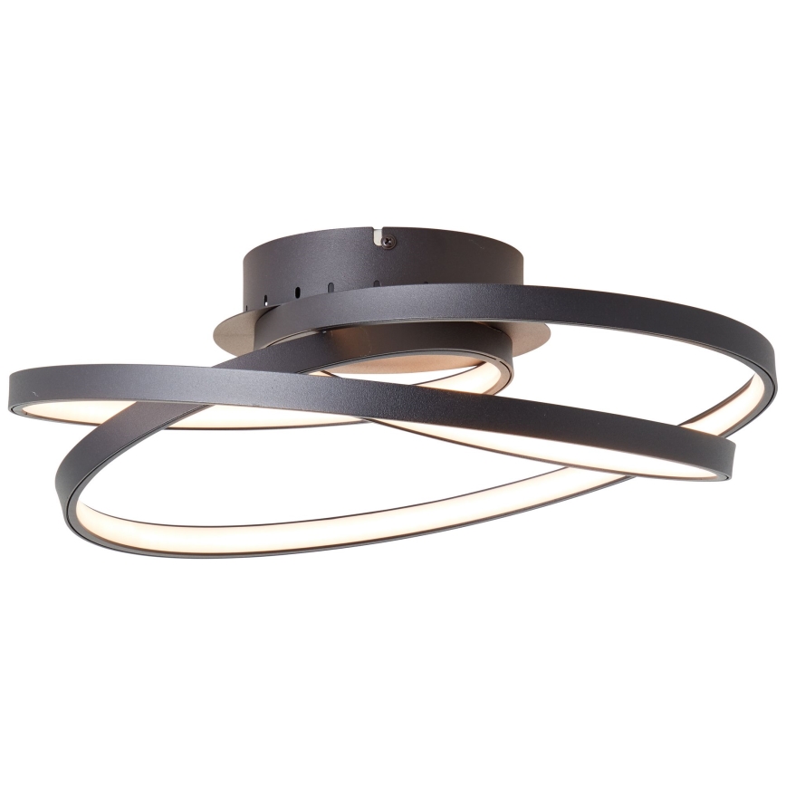Brilliant - Φωτιστικό οροφής LED LABYRINTH LED/40W/230V διάμετρος 39,5 cm μαύρο