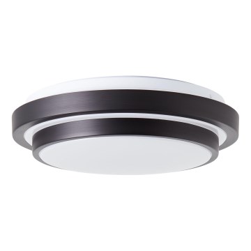 Brilliant - Φωτιστικό οροφής LED MALMÖ LED/12W/230V 3000K διάμετρος 34,5 cm μαύρο