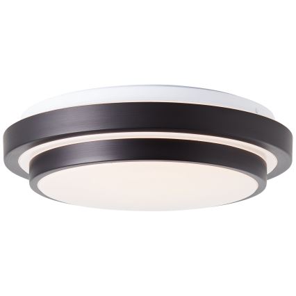 Brilliant - Φωτιστικό οροφής LED MALMÖ LED/12W/230V 3000K διάμετρος 34,5 cm μαύρο