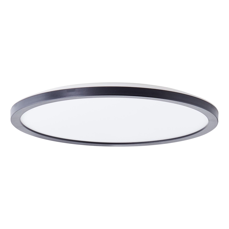 Brilliant - Φωτιστικό οροφής LED MILTON, 18 W, 230 V, διάμ. 29,3 εκ., μαύρο