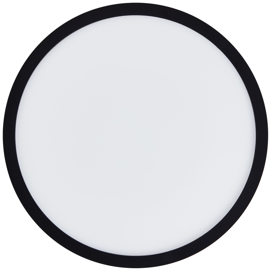 Brilliant - Φωτιστικό οροφής LED MILTON, 18 W, 230 V, διάμ. 29,3 εκ., μαύρο