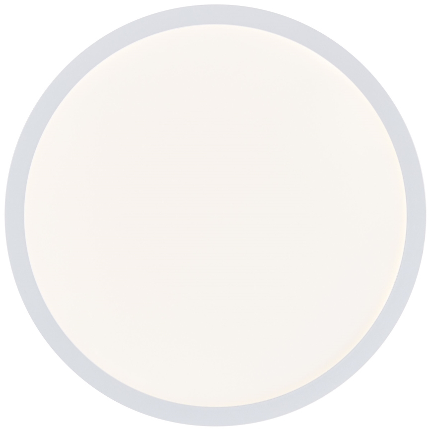 Brilliant - Φωτιστικό οροφής LED MILTON LED/18W/230V Ø 29,3 εκ. λευκό