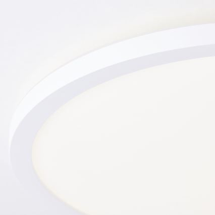 Brilliant - Φωτιστικό οροφής LED MILTON LED/18W/230V Ø 29,3 εκ. λευκό