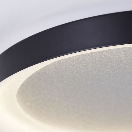 Brilliant - Φωτιστικό οροφής LED QUITO LED/24W/230V 3000K διάμετρος 33 cm μαύρο