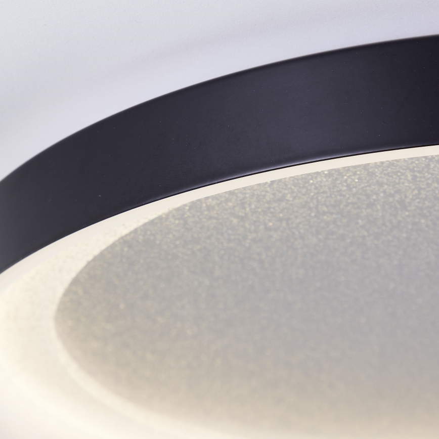 Brilliant - Φωτιστικό οροφής LED QUITO LED/24W/230V 3000K διάμετρος 33 cm μαύρο