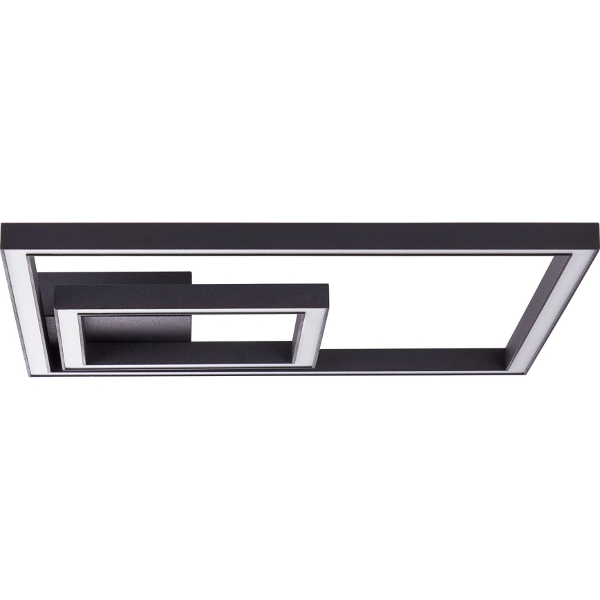 Brilliant - Φωτιστικό οροφής LED QUON LED/24W/230V 3000K 40x40 cm μαύρο