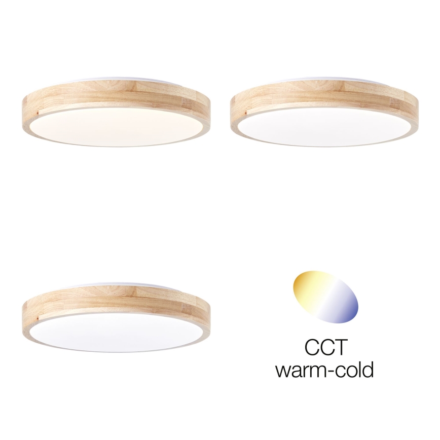 Brilliant - Φωτιστικό οροφής LED SLIMLINE LED/14W/230V 3000/4000K καουτσουκόδεντρο