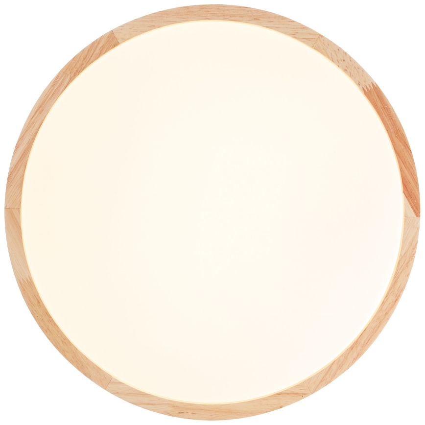 Brilliant - Φωτιστικό οροφής LED SLIMLINE LED/22W/230V διάμ. 39 cm καουτσουκόξυλο